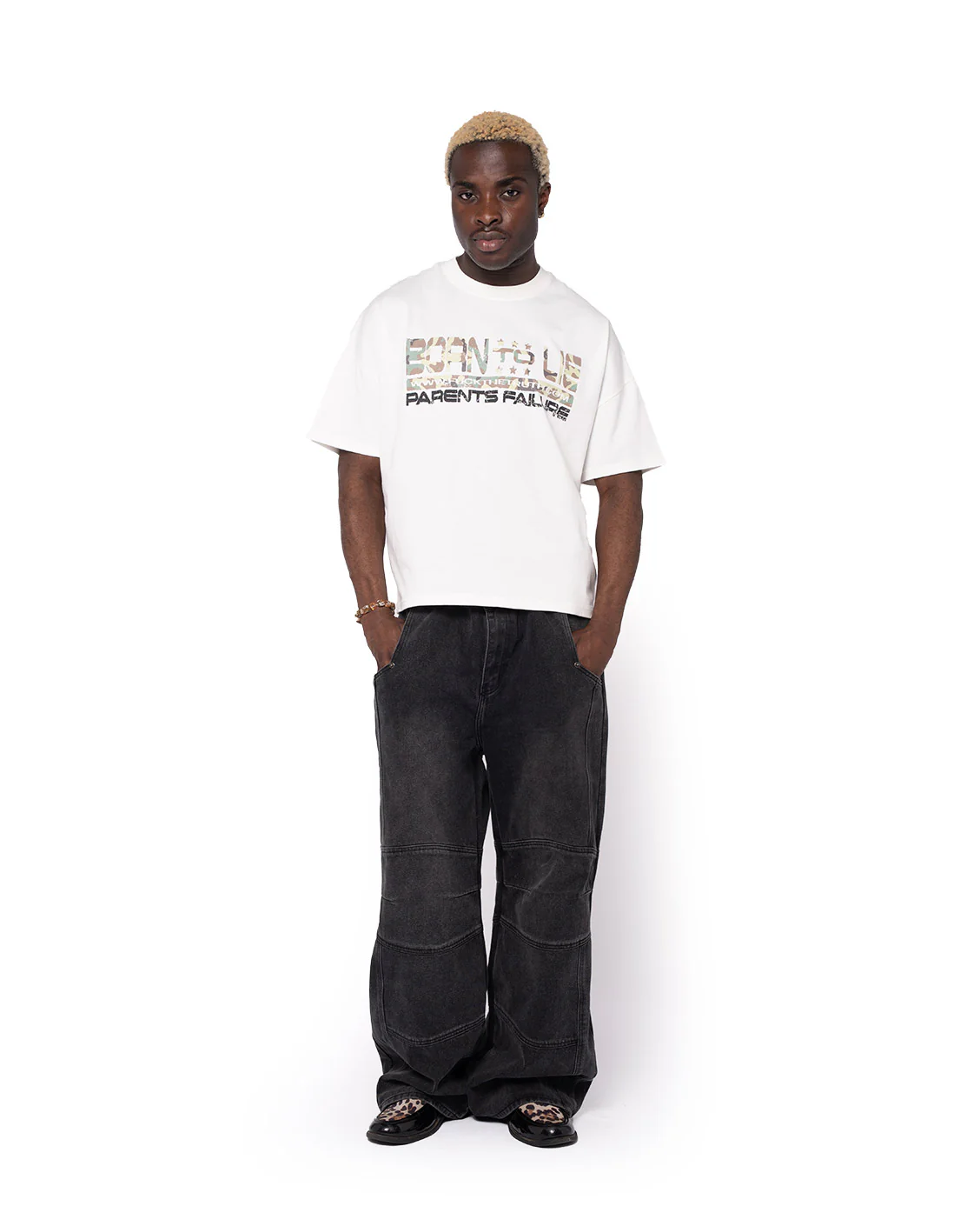 Born to Lie Tee Cream - Image 3