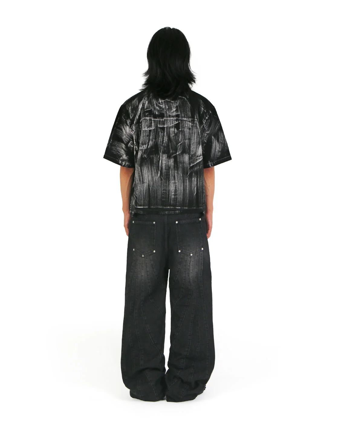 Brushed Shirt Black - Image 4
