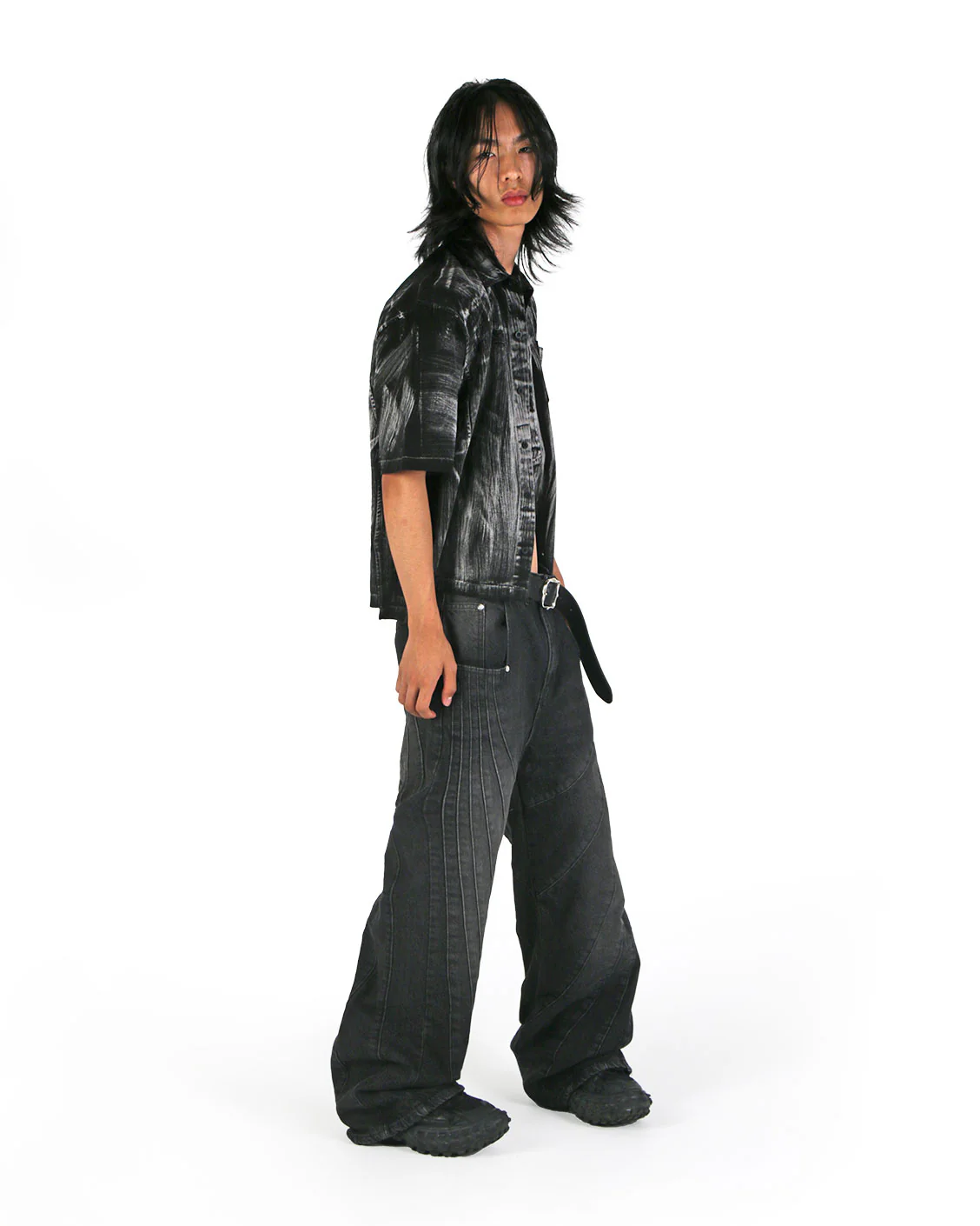 Brushed Shirt Black - Image 5