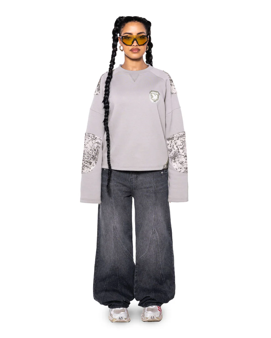 Camou Longsleeve Delta Grey - Image 3