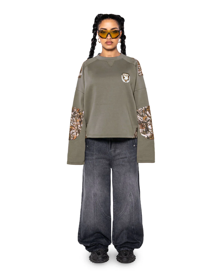 Camou Longsleeve Olive Forest - Image 3