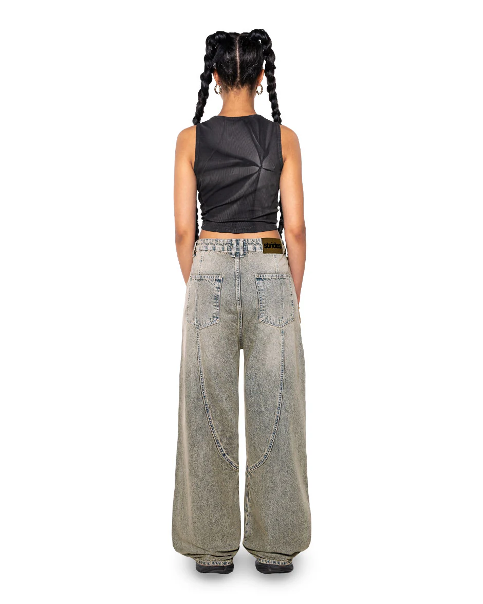Claw Denim Light Grey Yellow - Image 5