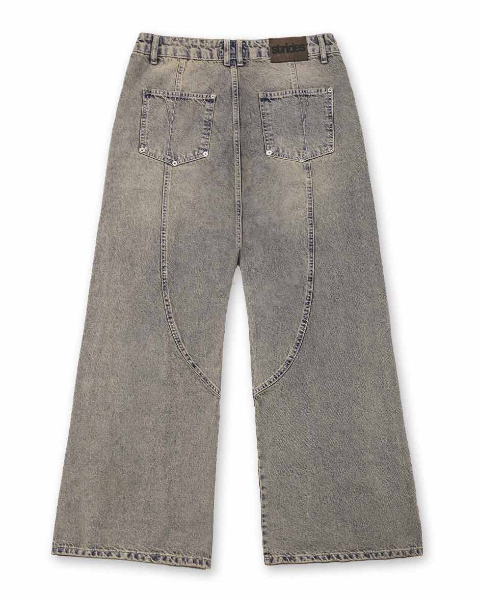 Claw Denim Light Grey Yellow - Image 6