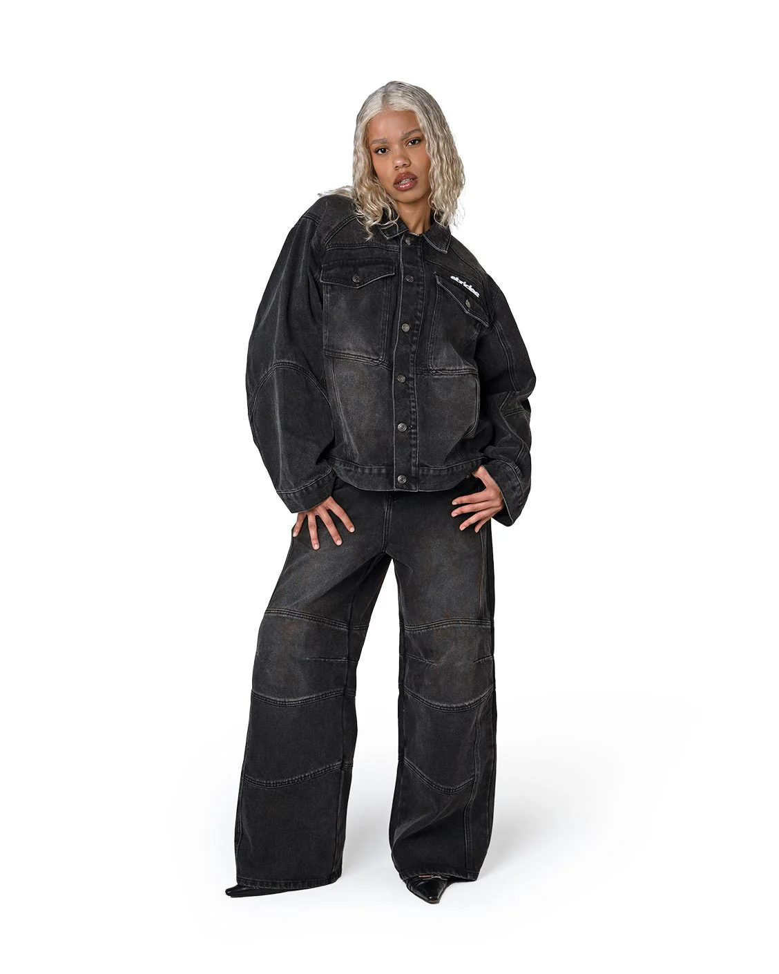 Coal Denim Jacket - Image 3