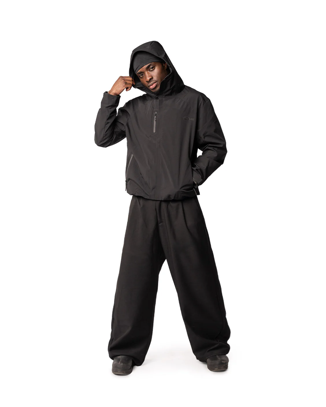 Delta Rain Jacket Black - Image 2