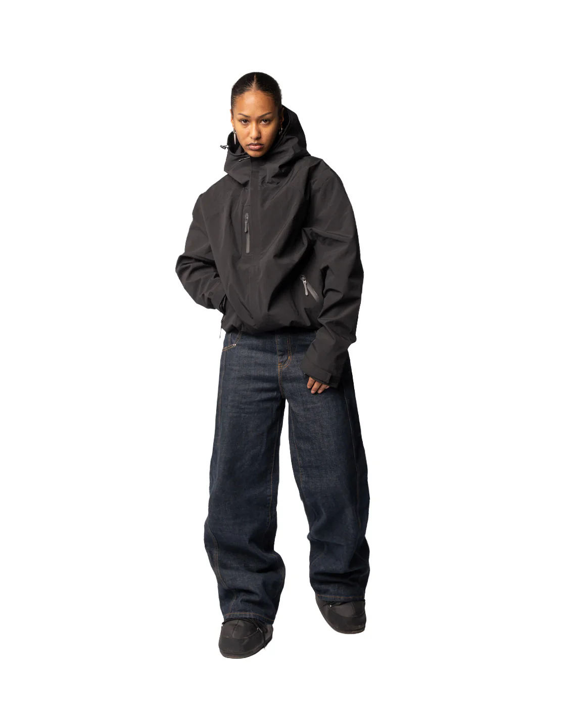 Delta Rain Jacket Black - Image 3
