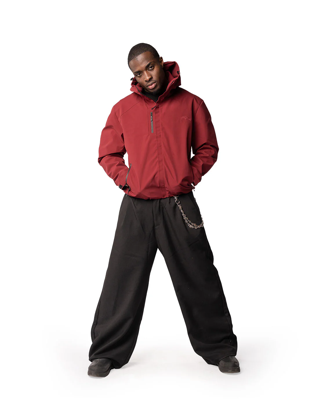 Delta Rain Jacket Bordeaux - Image 2
