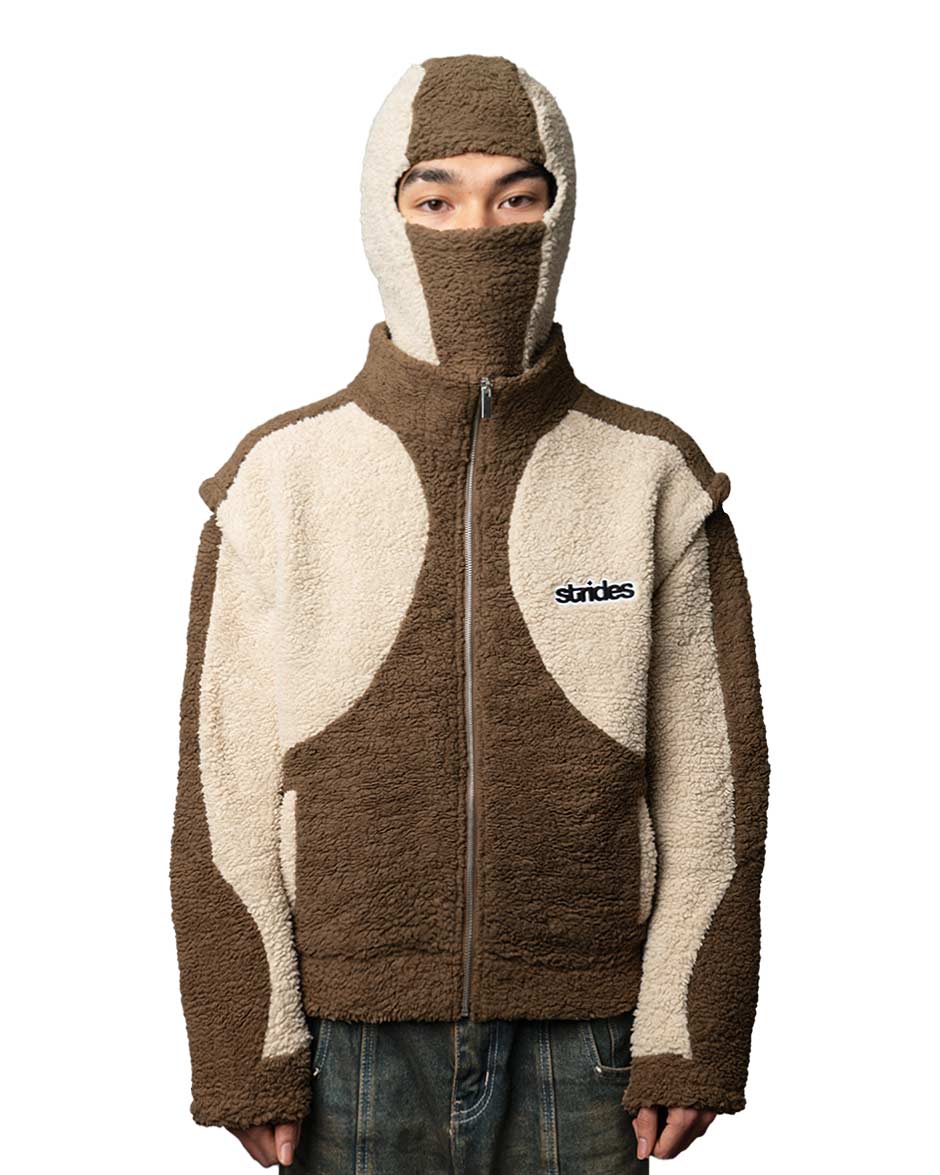 Detachable Fleece Brown - Image 4