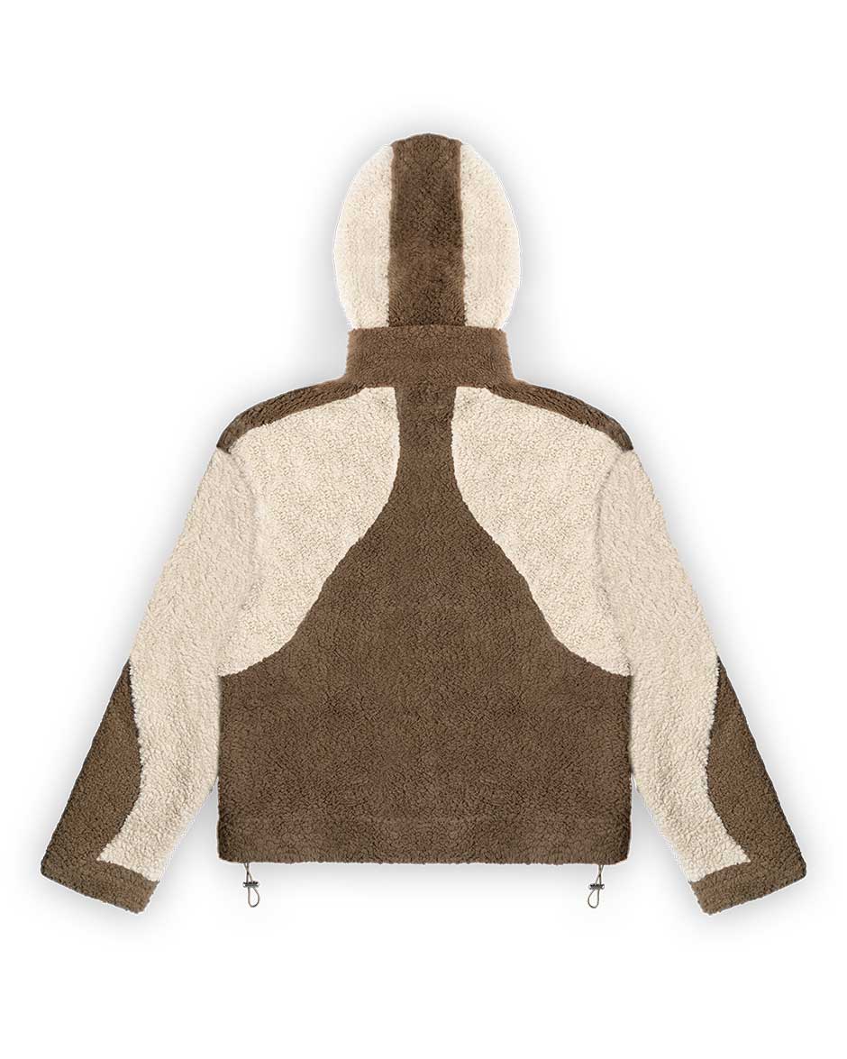 Detachable Fleece Brown - Image 5