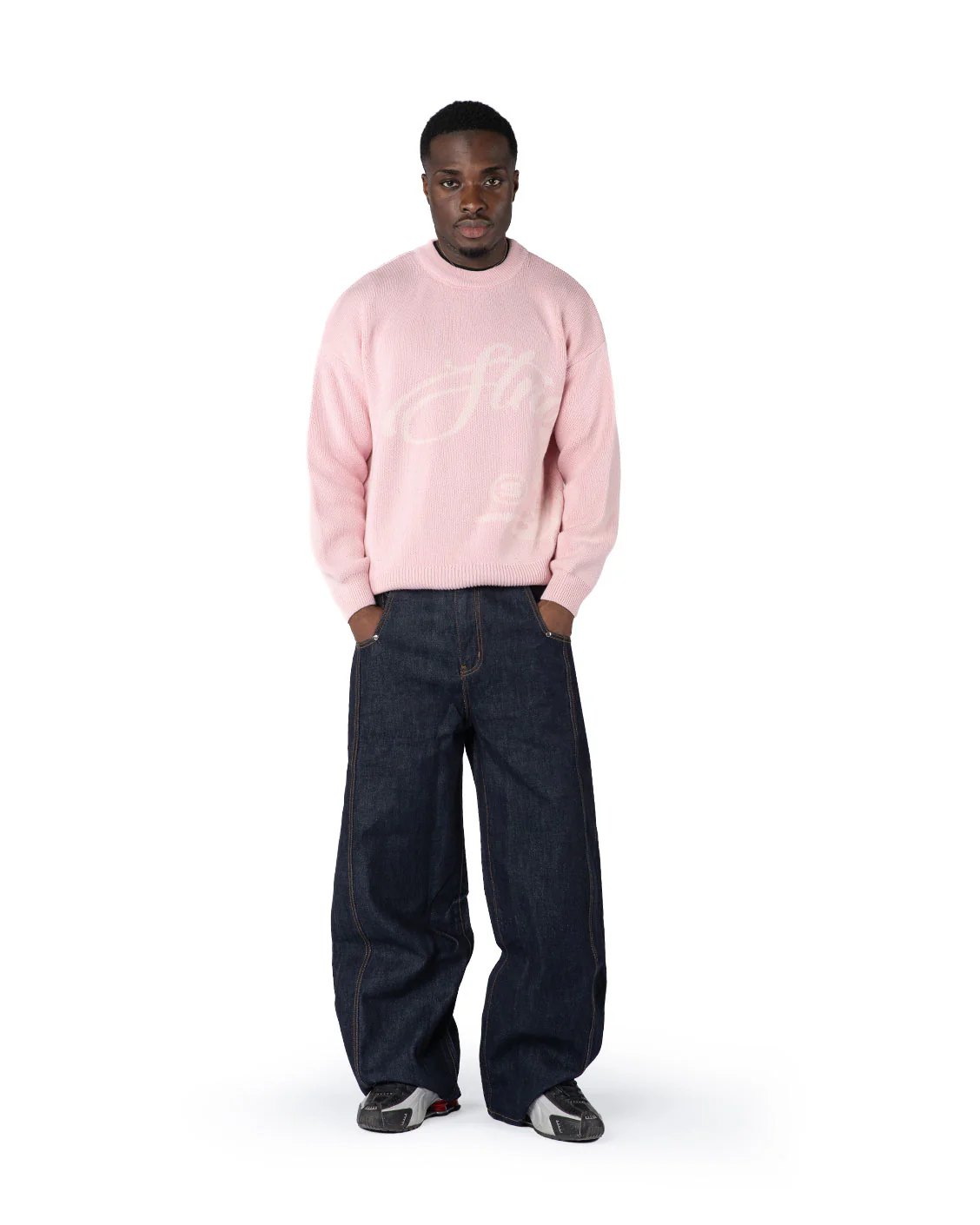 Echoes Knit Sweater Pink - Image 5
