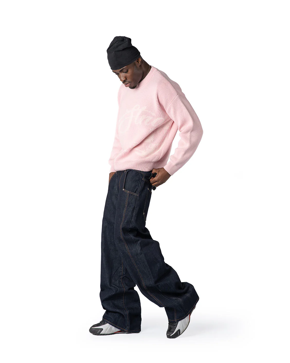Echoes Knit Sweater Pink - Image 6