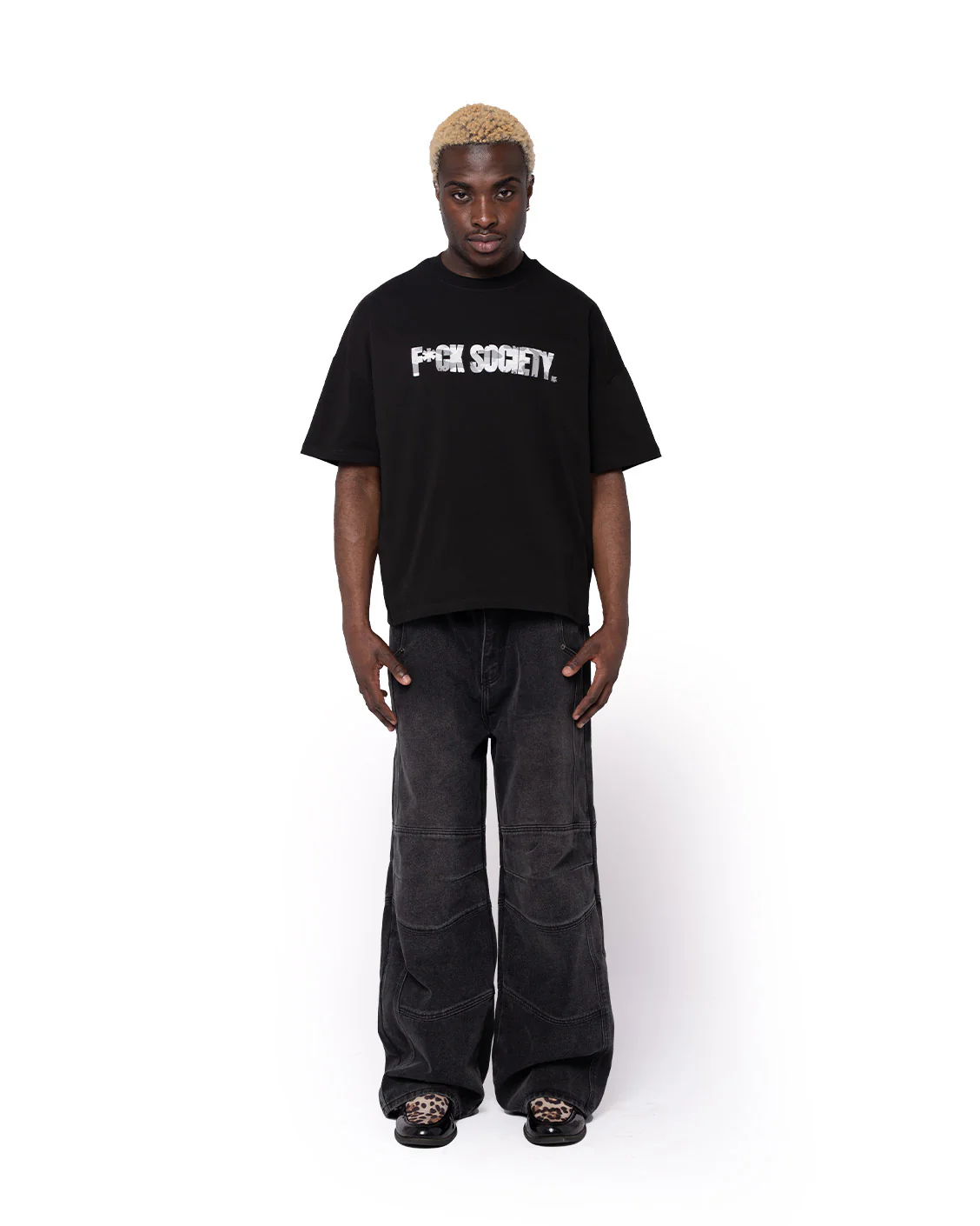 F*ck Society Tee Black - Image 3