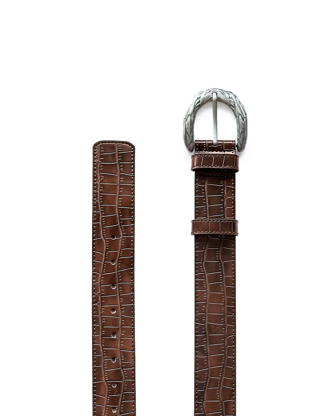 Imperial Belt Brown Croco - Image 3