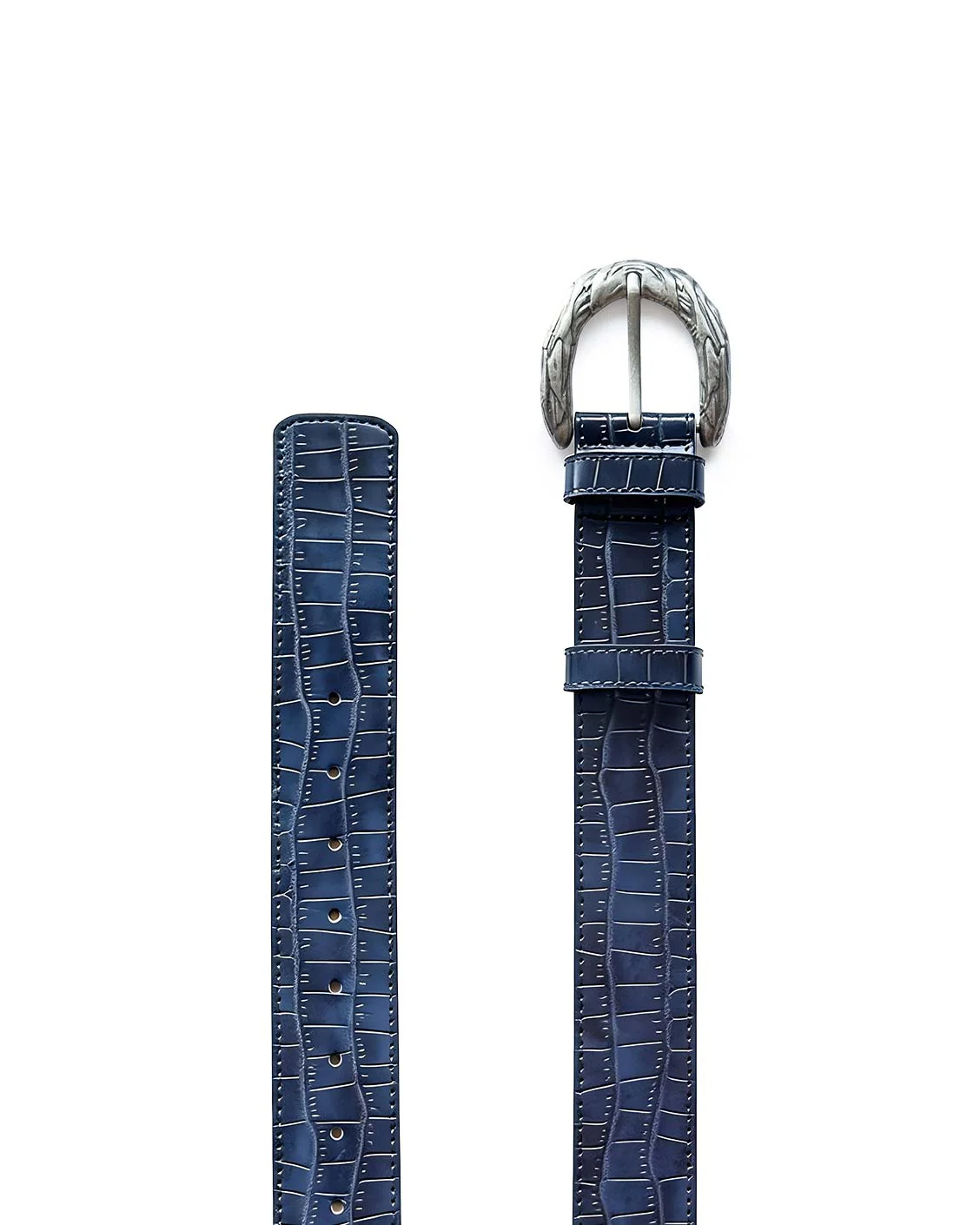 Imperial Belt Navy Croco - Image 3