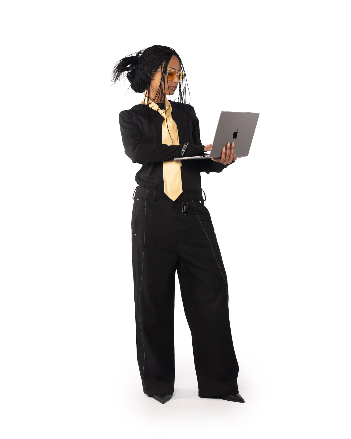 Office Quicky Pants Black - Image 5