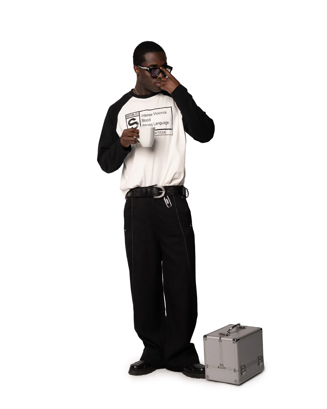 Office Quicky Pants Black - Image 9