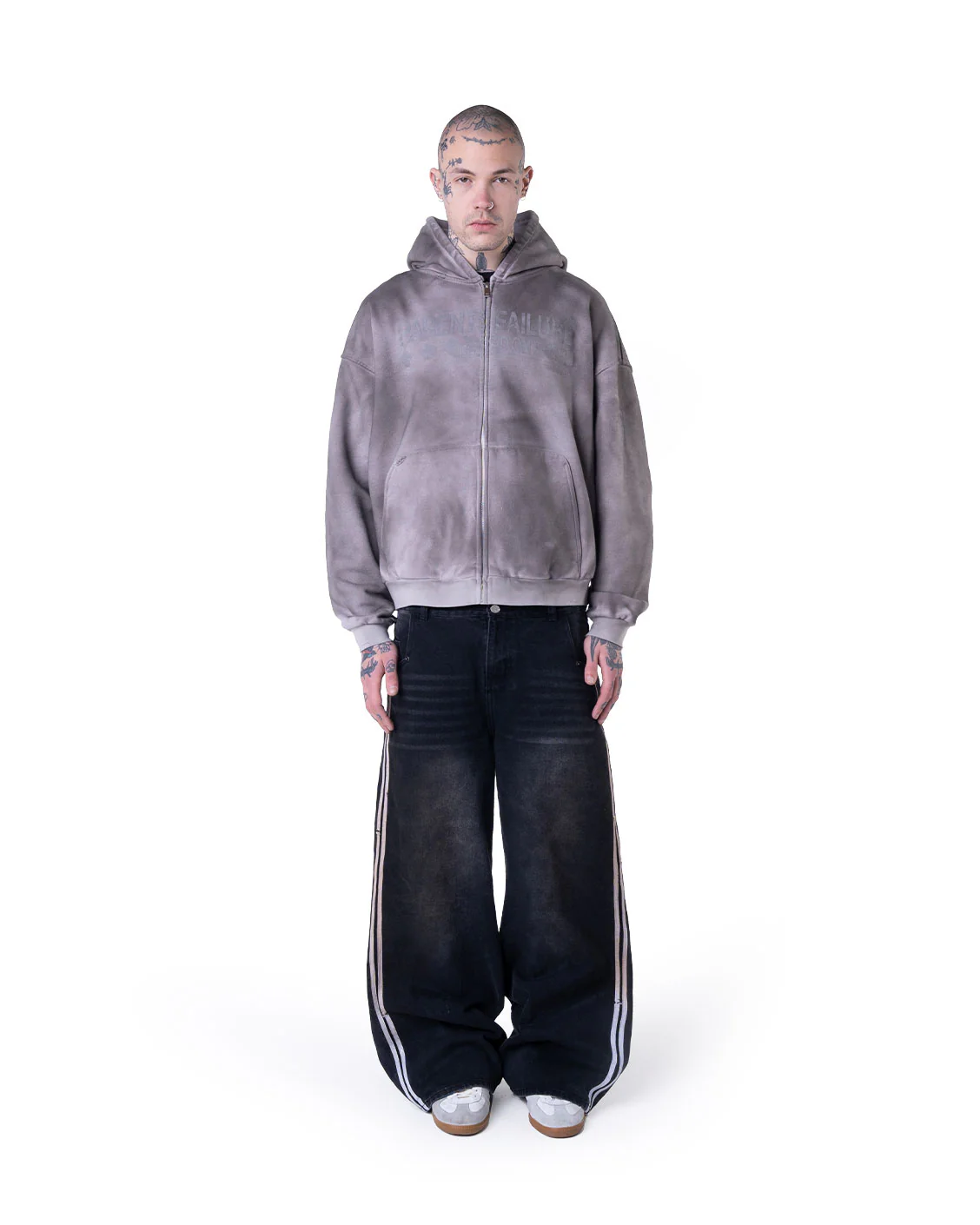 Parents Failure Zip-Hoodie Old Concrete - Image 3