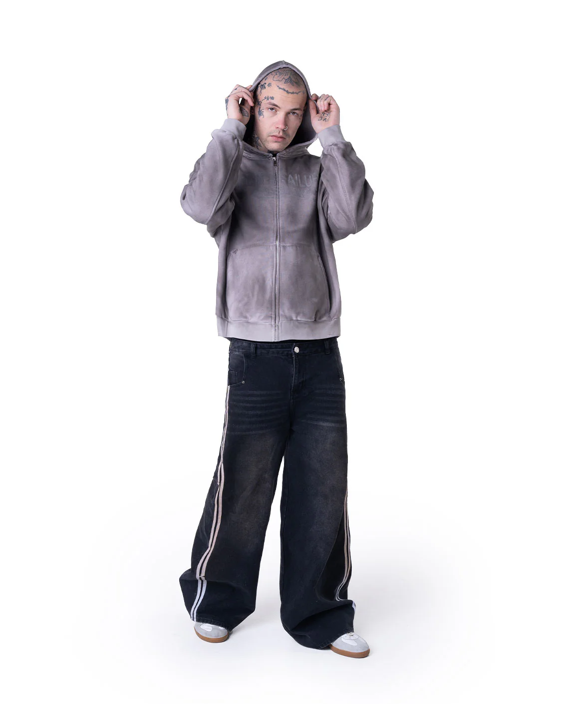 Parents Failure Zip-Hoodie Old Concrete - Image 5