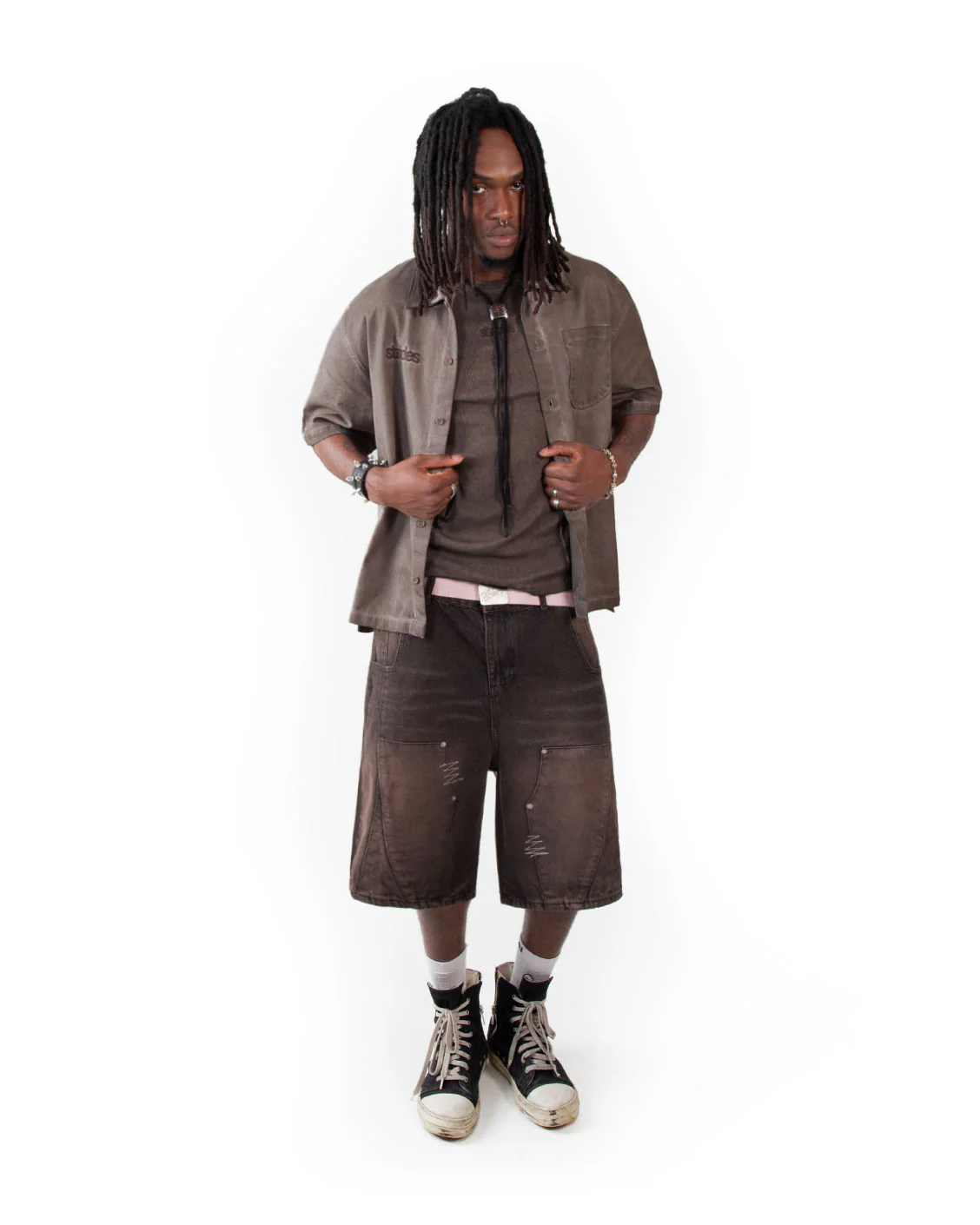 Ranger Shirt Brown Oil Wash - Image 3