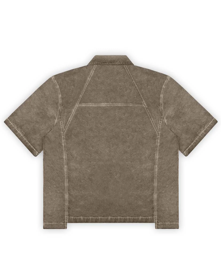 Ranger Shirt Brown Oil Wash - Image 4