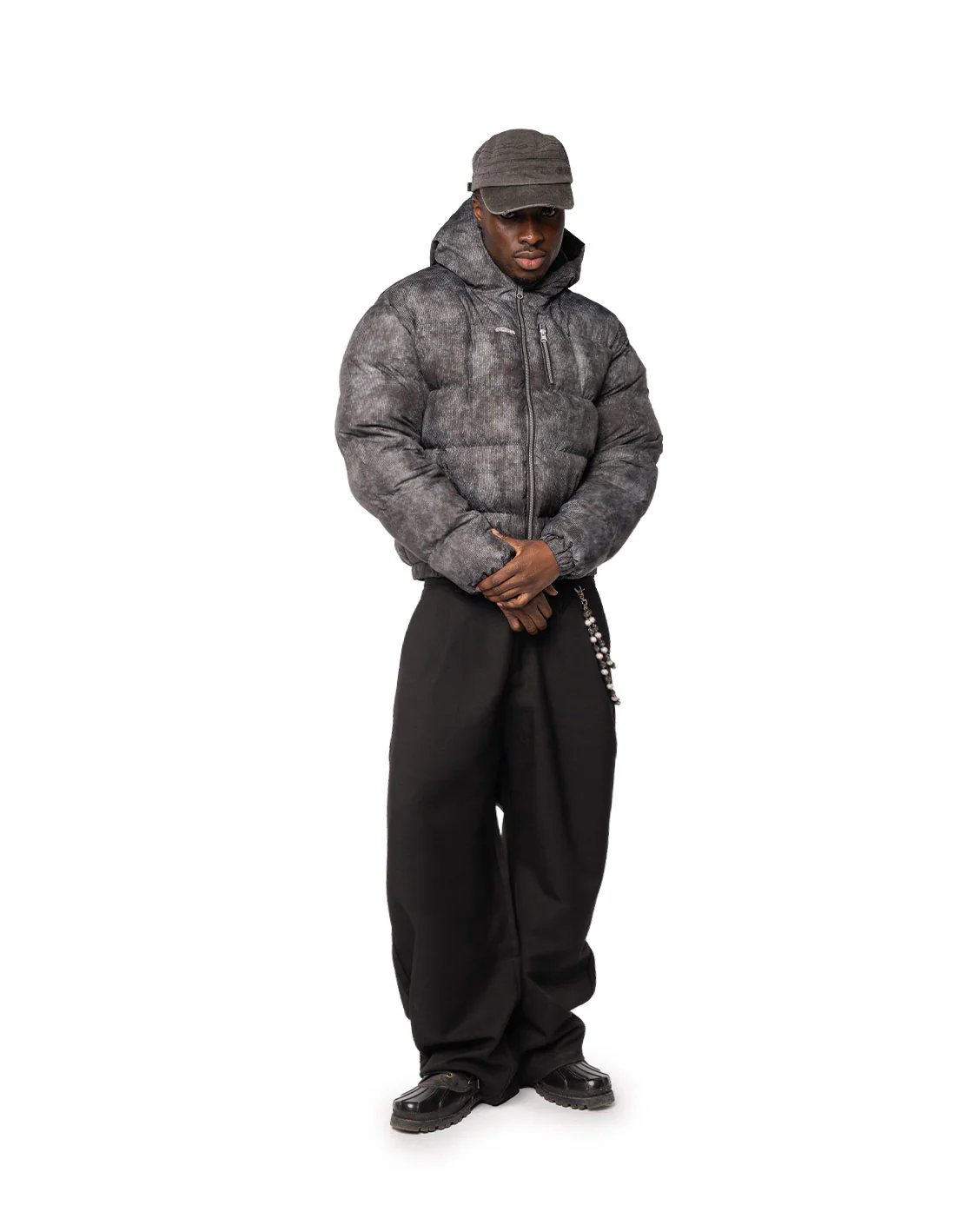 Reversible Ash Cord Puffer - Image 3