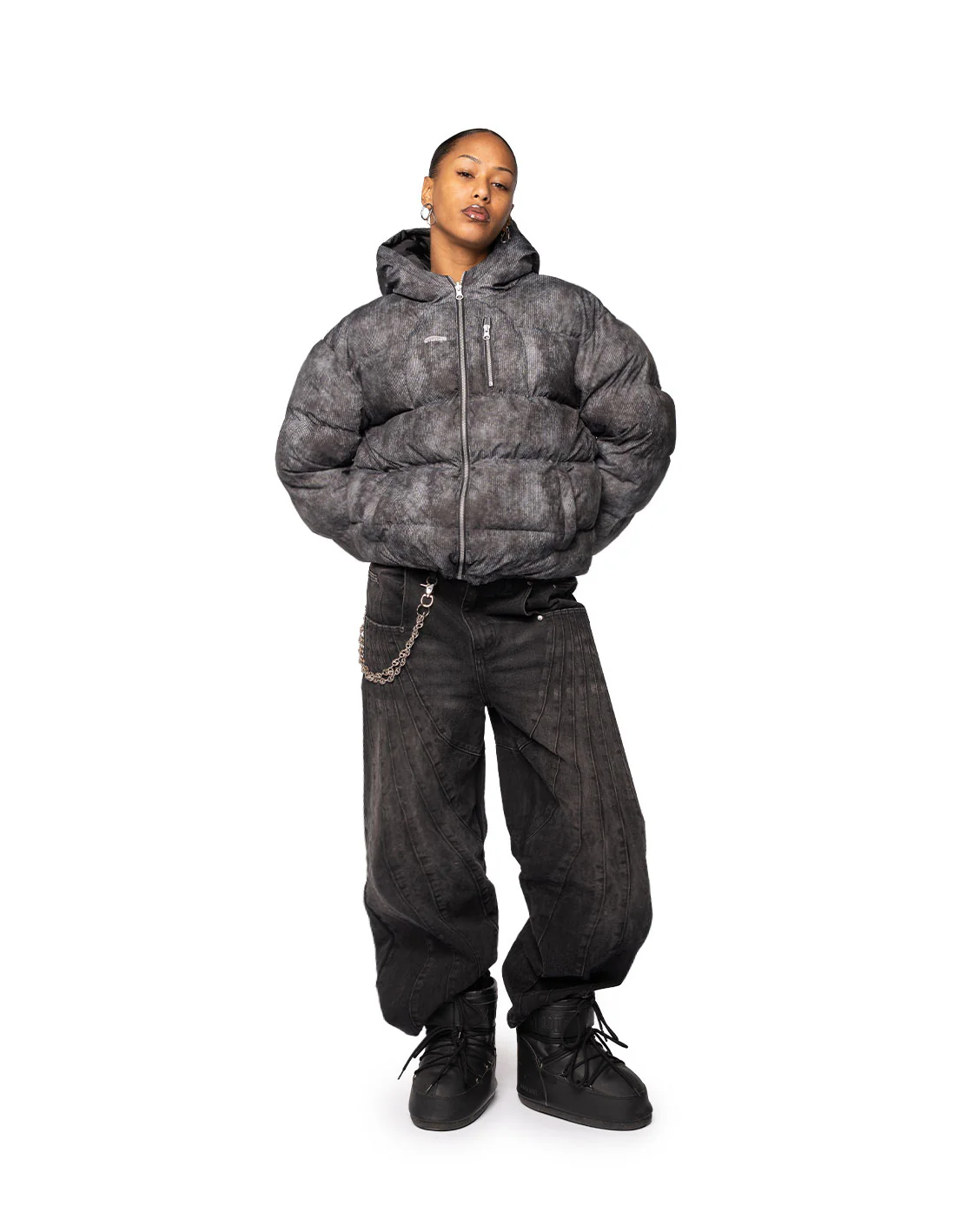 Reversible Ash Cord Puffer - Image 6