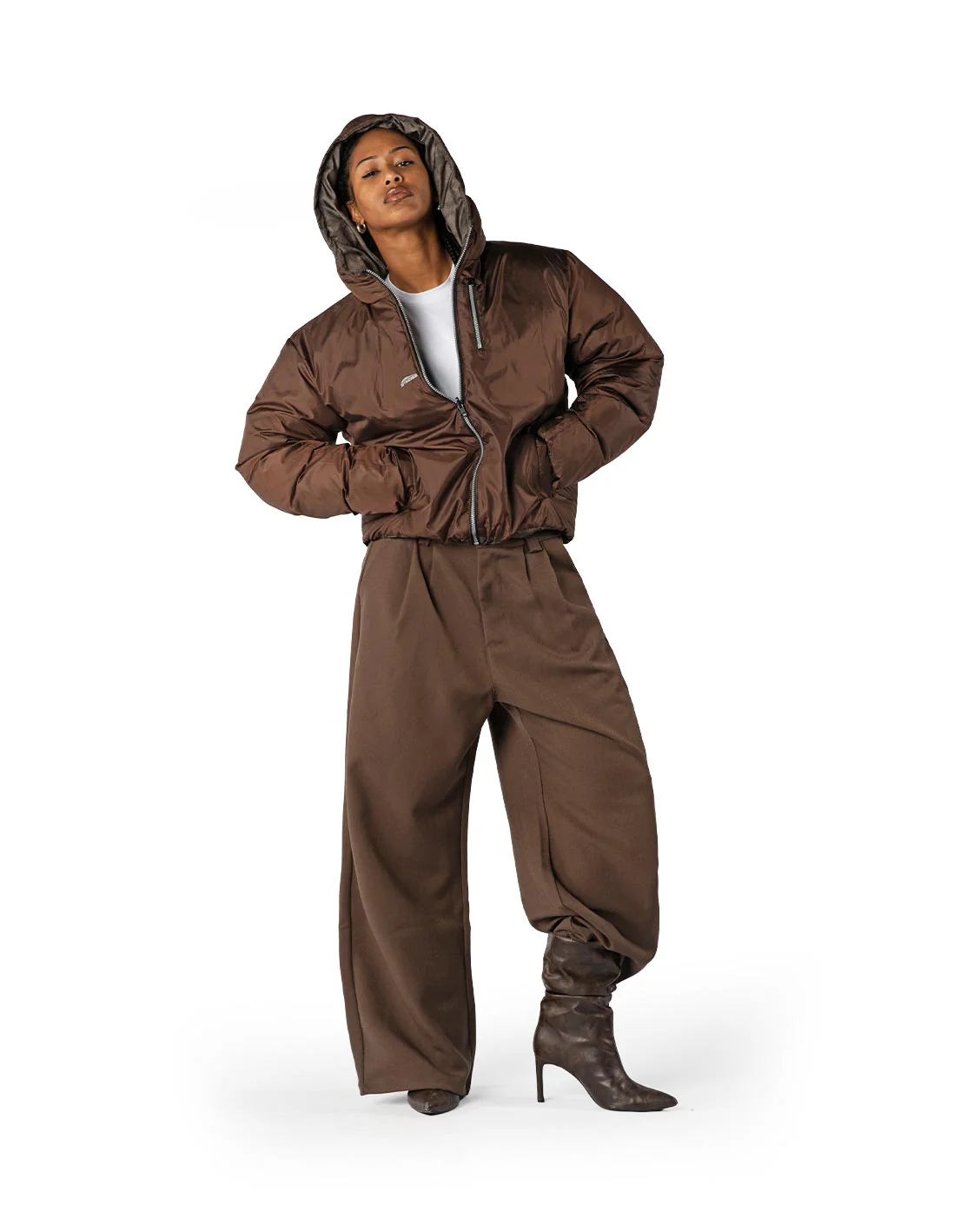 Reversible Snake Camou Puffer Moss - Image 7