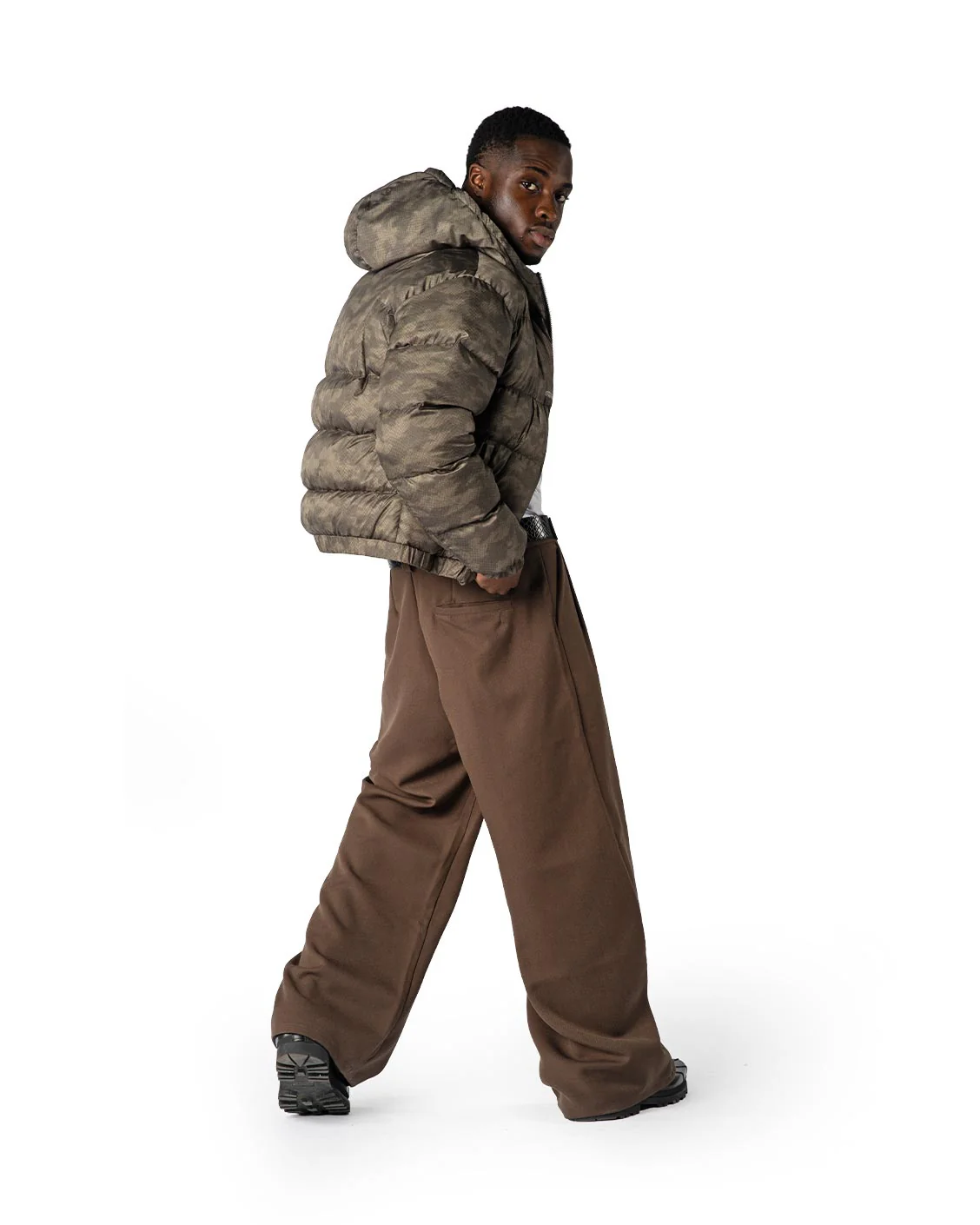 Reversible Snake Camou Puffer Moss - Image 8