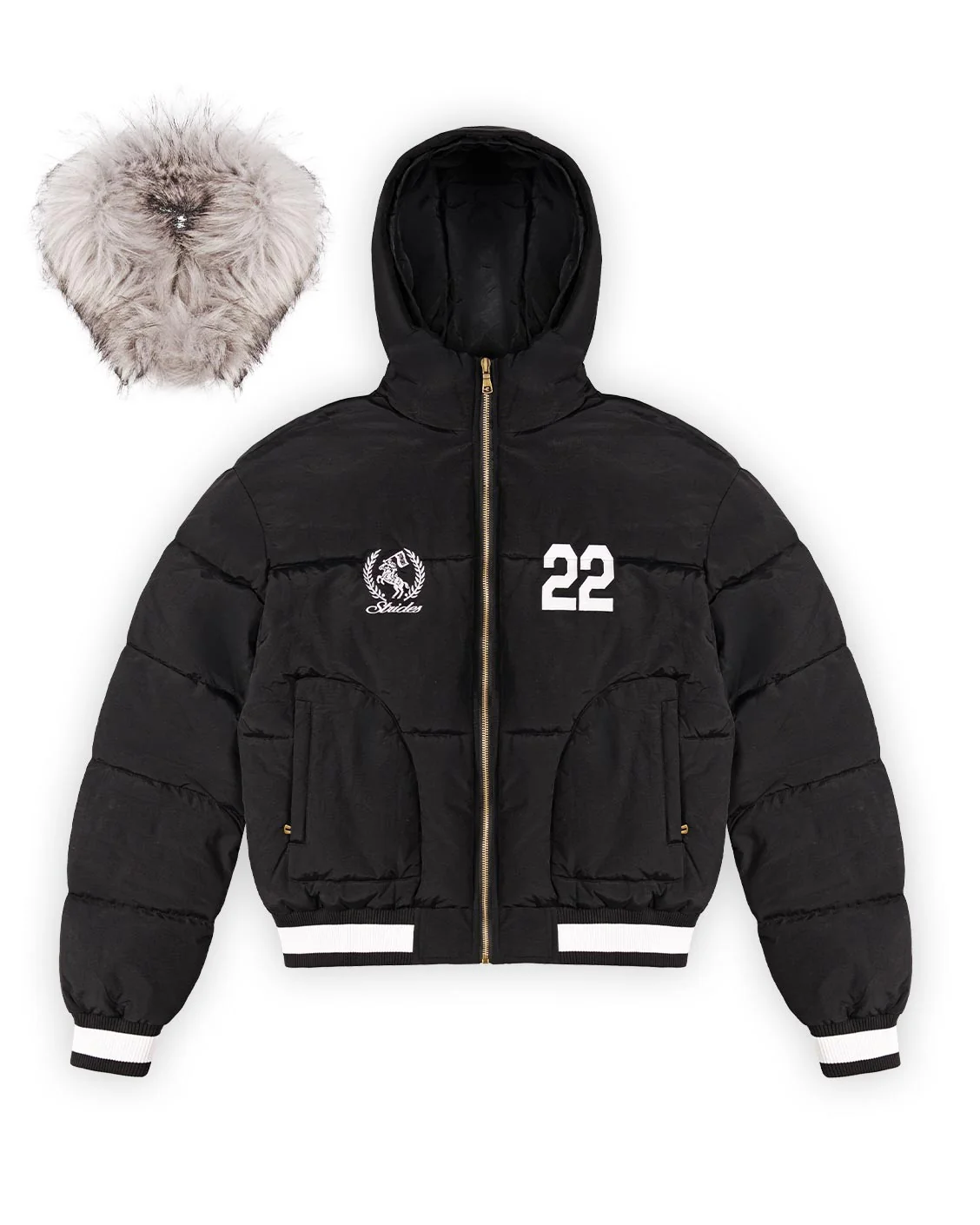 Royal Fur Puffer Black - Image 7