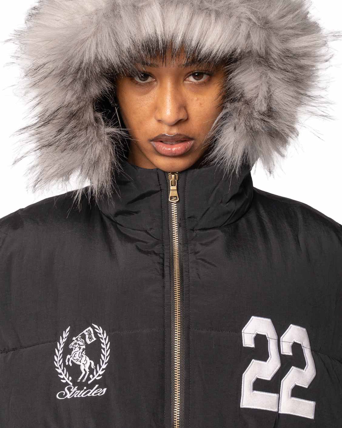 Royal Fur Puffer Black - Image 8