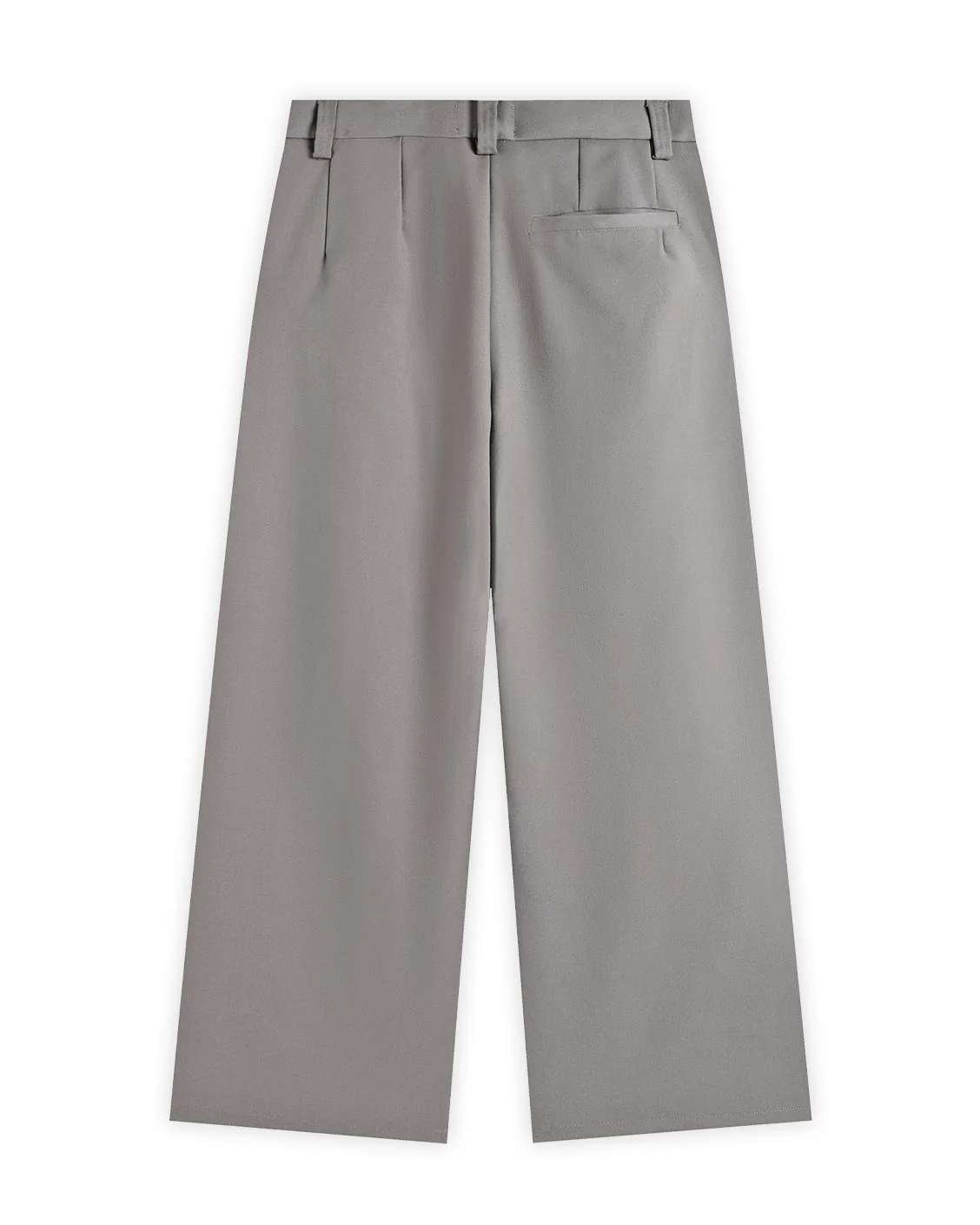 Tailored Pleat Pants Light Grey - Image 6