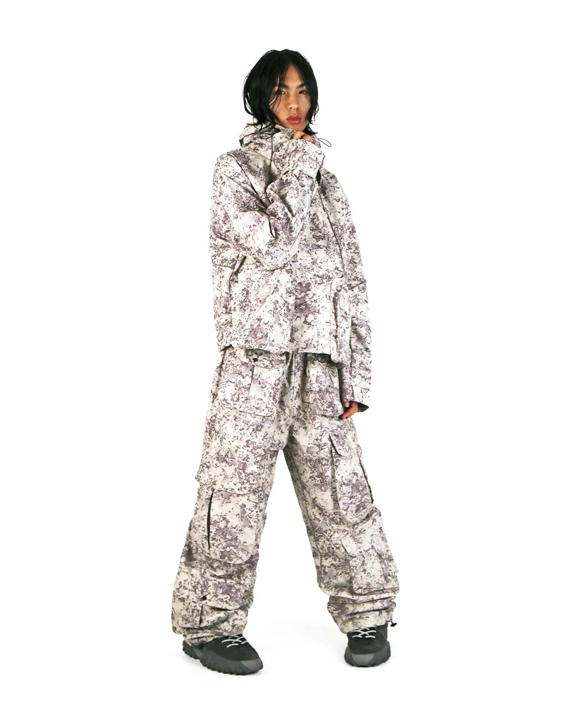 Tech Jacket Beige Camou - Image 6
