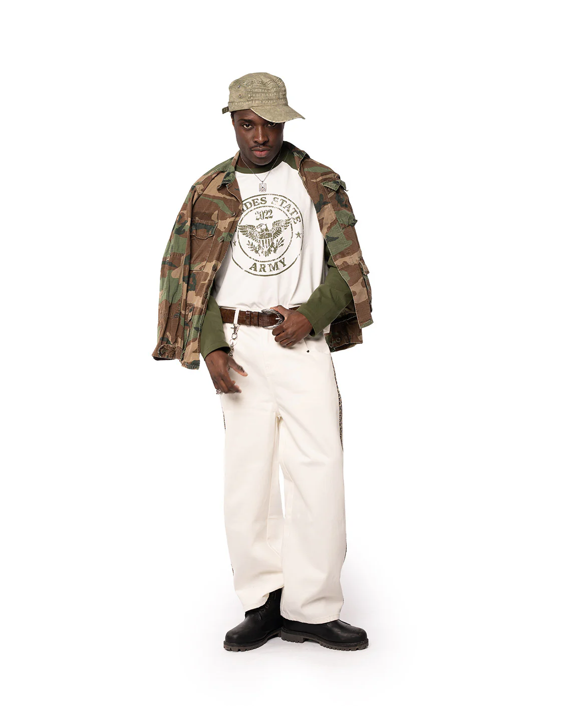 Track Denim White Leo - Image 3